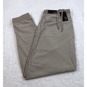 CSG Active Commuter Jogger Pants Mens XL Beige Performance Athletic NWT‎